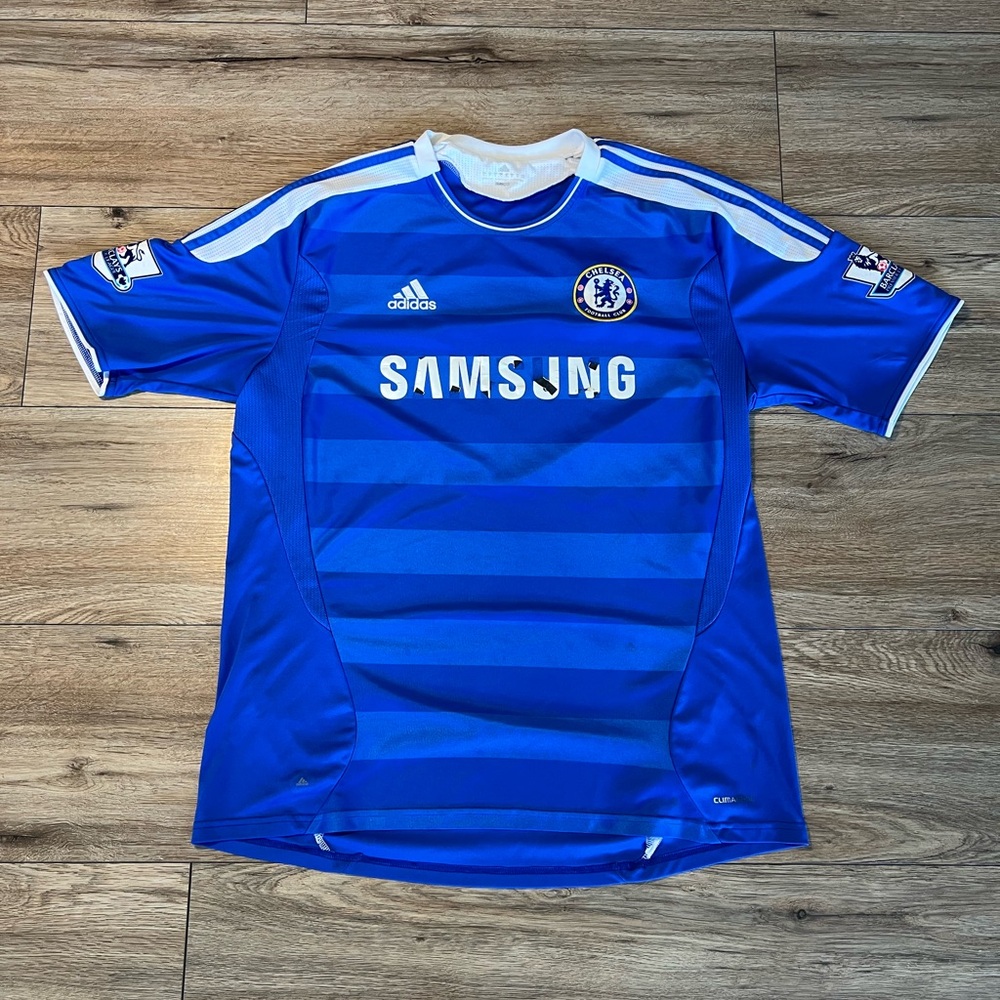 Adidas Chelsea FC 2011/2012 Home Jersey FERNANDO TORRES #9 Size L